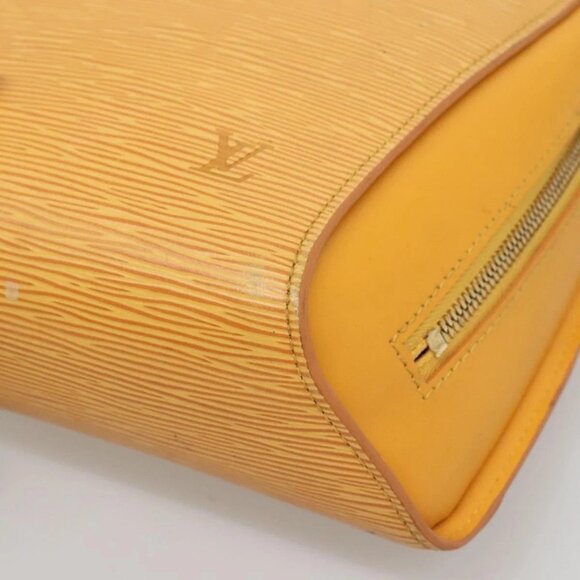 LOUIS VUITTON Epi Mabillon Backpack Yellow M52239 LV Auth 141386 - Picture 5 of 16